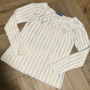 J.McLaughlin White Knit Sweater